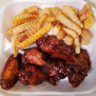 Founder&apos;s Favorite and fries.