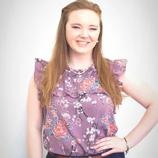 Our wonderful receptionist, Athena