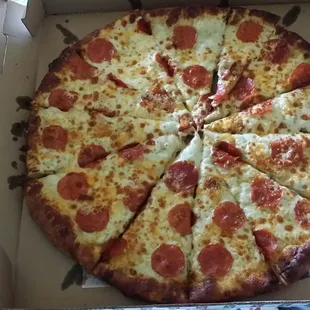 Pepperoni pizza