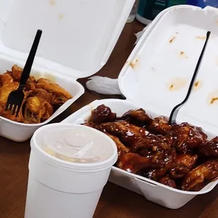 Large and Medium Wings