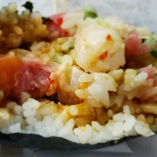 Seafood harvest up close