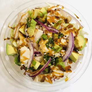 6. Chicken Gone Wild Poke Bowl