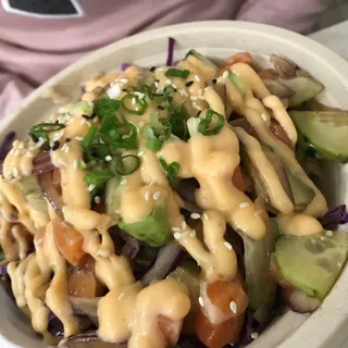 8. Morning Sunshine Poke Bowl