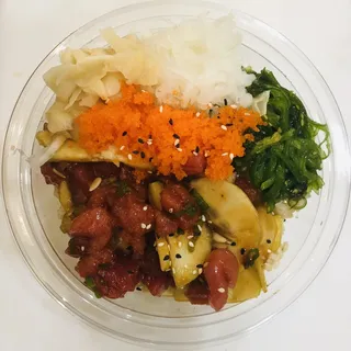 9. Tuna It Up Poke Bowl