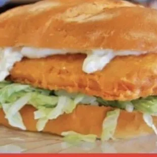 a fish sandwich