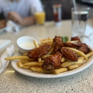 Buffalo wings!