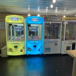Claw machines