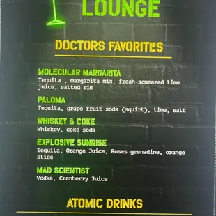 Customize your own menu!!!