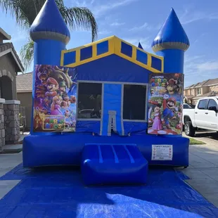 Super Mario bounce house
