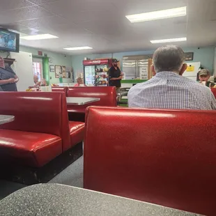 a man sitting at a table