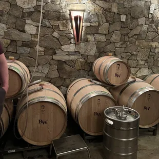 Wine cellar basement