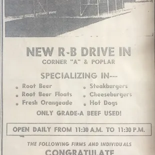 Grand Opening Announcement Ad (06 Jun 48)