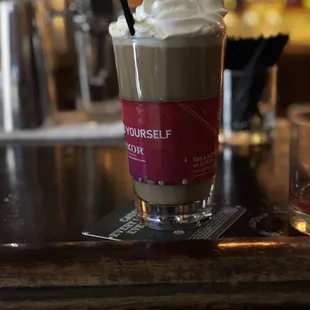 Their Irish coffee is bomb