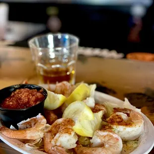 grilled shrimp Basket
