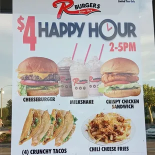 burgers, menu