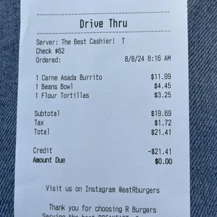 When did it get so Expensive  the food is super good. Don&apos;t get me wrong but $21 for a burrito and a side of beans is crazy
