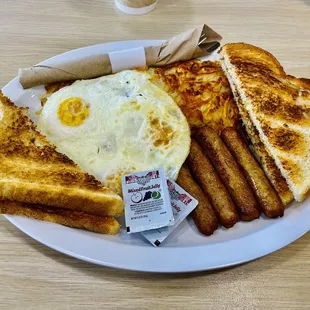 Number 2. 3 Egg Plate