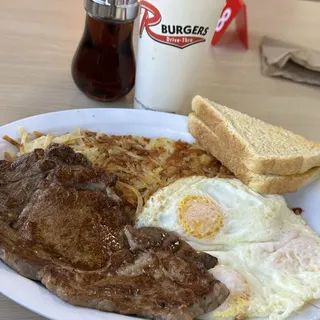 Steak & Eggs Plate