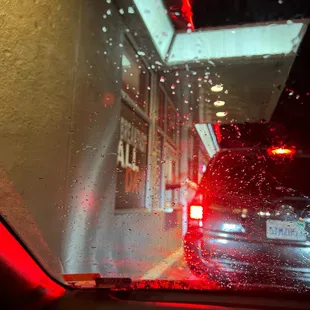 Thank goodness for the drive through
