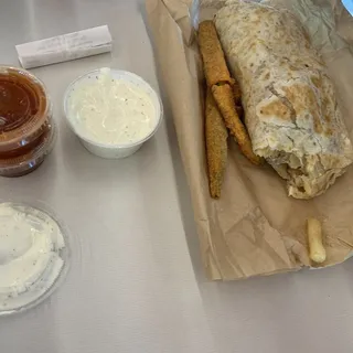 Sausage Breakfast Burrito