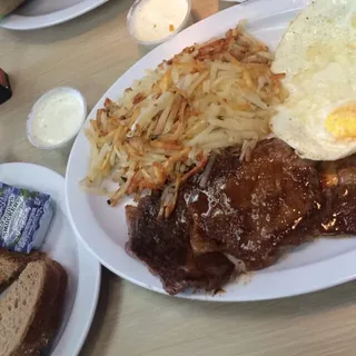 Steak & Eggs Plate