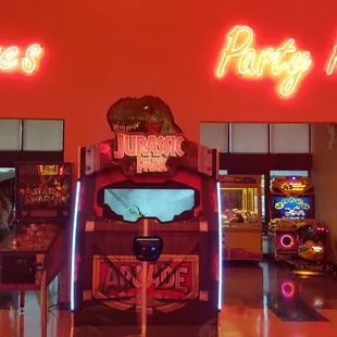 Umm why is this arcade plugged in through a kitchenette?!