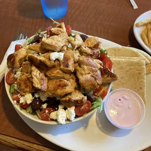 Chicken Greek Salad