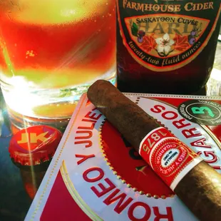 Enjoying a little treat...Happy Fathers Day! Romeo Y Julieta $19.99 at R Fields.