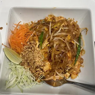 Pad Thai good but again too sweet for our taste