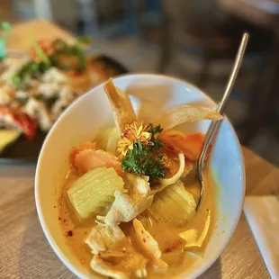 Yellow Curry Thai Spicy ($16)