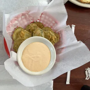 Fried pickles