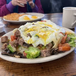 Italian skillet - try it with some hot sauce!