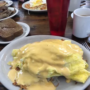 Cheddar cheese skillet