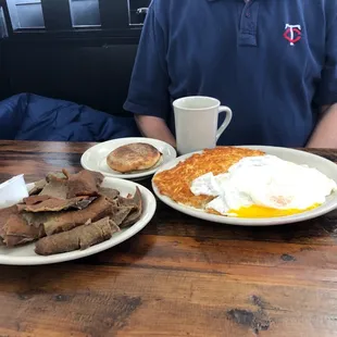 Gyro breakfast.