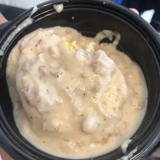 Bob's Biscuits and Country Gravy