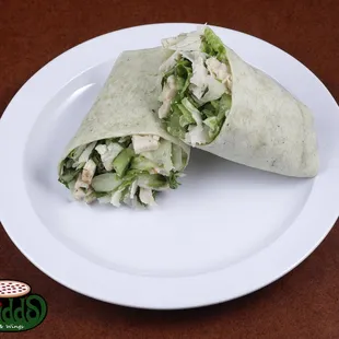 chicken caesar wrap