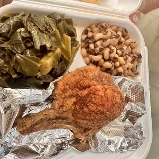 Pork Chops lunch special