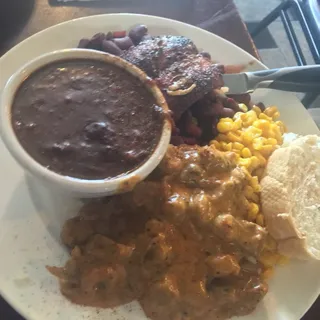 Cajun Trio Dinner
