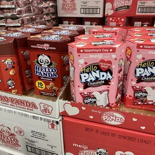 a display of valentine&apos;s day candy