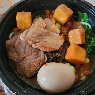 Guillin noodle with soup added