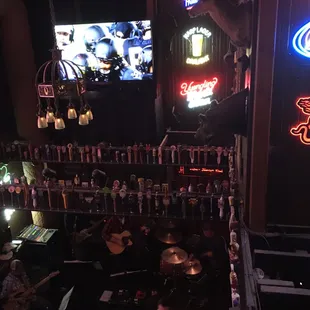 View of stage from second floor