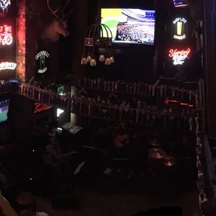 View of stage from second floor