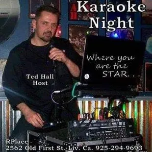 karaoke night where you are the star