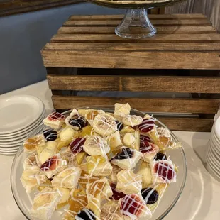 Homemade breakfast pastries were delicious!