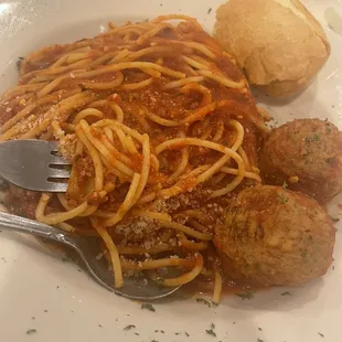 Spaghetti &amp; Meatballs