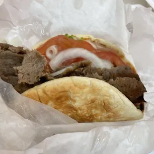 Original Baked Potato and Junior Sandwich Meal