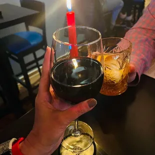 Cheers! Great Sazerac Old Fashioned!