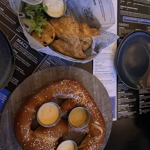 Shoreside Sunnies and Bavarian pretzel