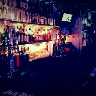 a man sitting at the bar