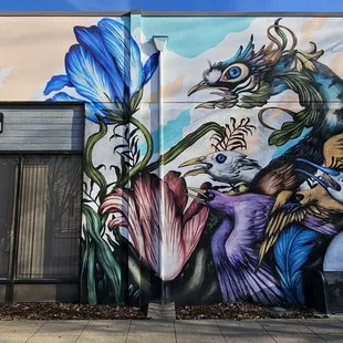 Wide Open Walls mural at the R St